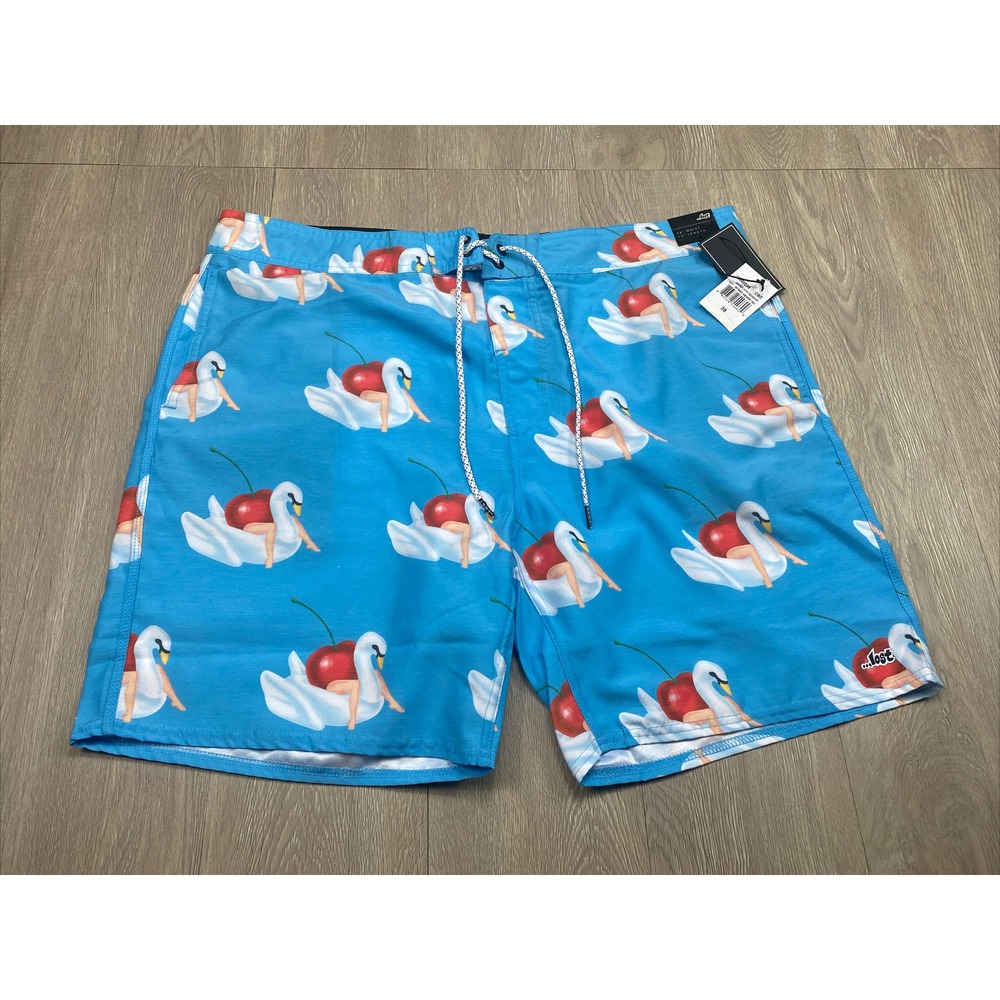 Lost Boardshorts Swim Trunks Mens Size 38‎ Surf Surfing Beach
